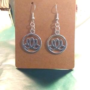 Lotus Flower Earrings